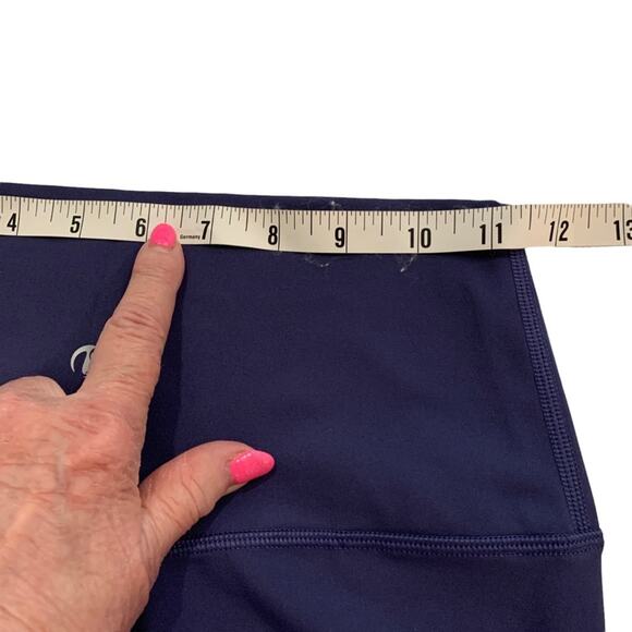 LEGGINGS bright blue. Size by measurements. Size XS - Picture 6 of 6